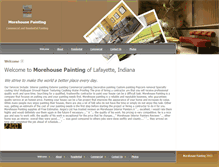 Tablet Screenshot of morehousepainting.com